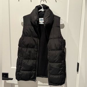 Black Puffer Vest